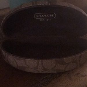Coach glasses case